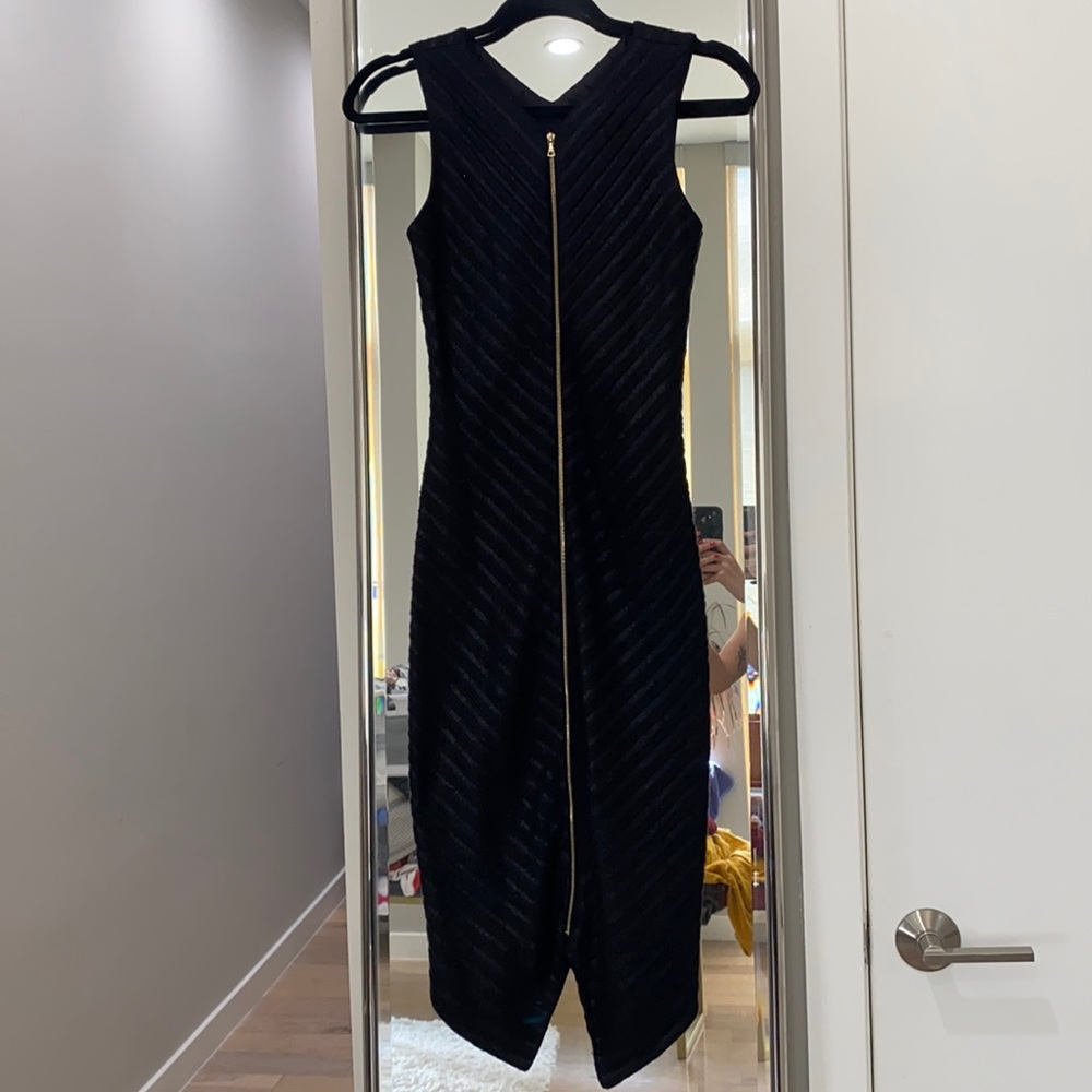 Christian Siriano black dress